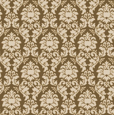 Damask Wallpaper on Damask Wallpaper Seamless Background Brown