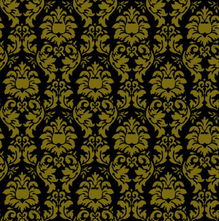 Damask Wallpaper on Damask Wallpaper Seamless Background Gold And Black