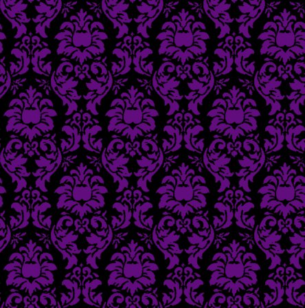 Damask Wallpaper on Of Damask Wallpaper Seamless Background Purple And Black Wallpaper