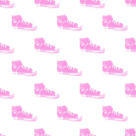 Pink Wallpaper on Pink Converse Tennis Shoes  Fashion  Pink Background Wallpaper Image