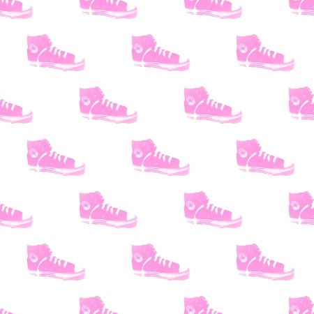 Pink Wallpaper on Pink Converse Tennis Shoes  Fashion  Pink Background Wallpaper Image