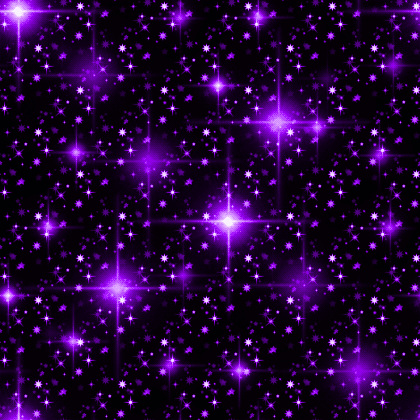 Stars Background on Purple Glitter Background Stars Seamless Gif