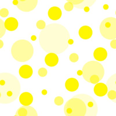 click to get the codes for this image yellow random circle dots seamless background