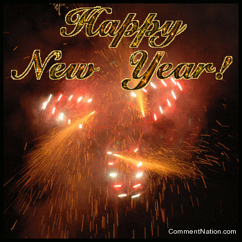 Happy New Year Fireworks MySpace Glitter Graphic Comment Happy New Year Fireworks MySpace Glitter Graphic Comment