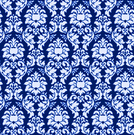 Blue Wallpaper on Damask Wallpaper Seamless Background Blue Background Or Wallpaper