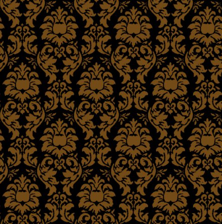 Damask Wallpaper on Damask Wallpaper Seamless Background Brown And Black Background Or