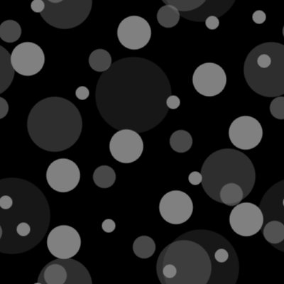 Black Wallpaper on Black Random Circle Dots Seamless Background Background Or Wallpaper