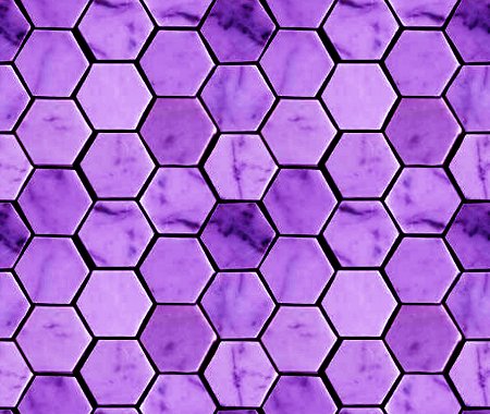 purple hexagon pop it