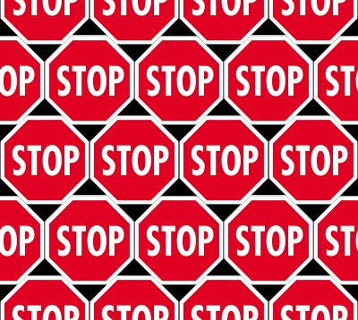Small Stop Signs Background Seamless Background Or Wallpaper Image