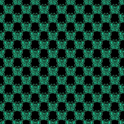 Click to get the codes for this image. Aqua Butterflies On Black, Aqua, Butterflies Background Wallpaper Image or texture free for any profile, webpage, phone, or desktop