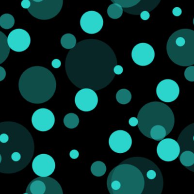 Click to get the codes for this image. Aqua On Black Random Circle Dots Seamless Background, Circles, Polka Dots, Aqua Background Wallpaper Image or texture free for any profile, webpage, phone, or desktop