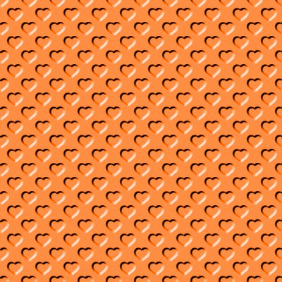 Click to get the codes for this image. Beveled Bright Orange Hearts Background Seamless, Beveled and Indented, Hearts, Orange Background Wallpaper Image or texture free for any profile, webpage, phone, or desktop