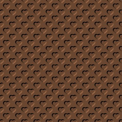 Click to get the codes for this image. Beveled Brown Hearts Background Seamless, Beveled and Indented, Hearts, Brown Background Wallpaper Image or texture free for any profile, webpage, phone, or desktop