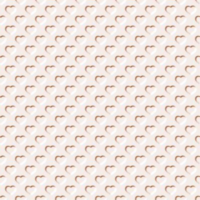 Click to get the codes for this image. Beveled Cream Colored Hearts Background Seamless, Beveled and Indented, Hearts, Ivory or Cream Colored Background Wallpaper Image or texture free for any profile, webpage, phone, or desktop