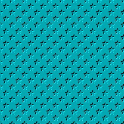 Click to get the codes for this image. Beveled Metallic Turquoise Stars Background Seamless, Beveled and Indented, Stars, Aqua, Metallic Background Wallpaper Image or texture free for any profile, webpage, phone, or desktop