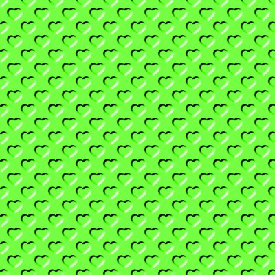 Click to get the codes for this image. Beveled Neon Green Hearts Background Seamless, Beveled and Indented, Hearts, Green Background Wallpaper Image or texture free for any profile, webpage, phone, or desktop