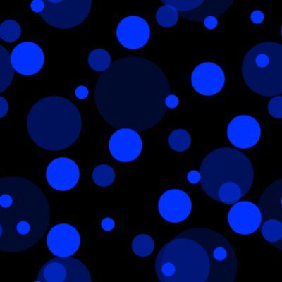 Click to get the codes for this image. Blue On Black Random Circle Dots Seamless Background, Circles, Polka Dots, Blue Background Wallpaper Image or texture free for any profile, webpage, phone, or desktop