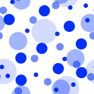 Click to get the codes for this image. Blue Random Circle Dots Seamless Background, Circles, Polka Dots, Blue Background Wallpaper Image or texture free for any profile, webpage, phone, or desktop