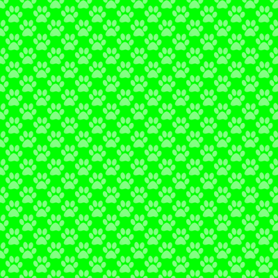 Click to get the codes for this image. Bright Green Seamless Paw Prints Wallpaper, Paw Prints, Green Background Wallpaper Image or texture free for any profile, webpage, phone, or desktop