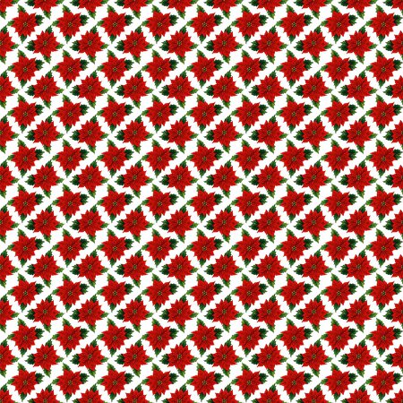 Click to get the codes for this image. Christmas Poinsettias Background Tiled, Christmas Background Wallpaper Image or texture free for any profile, webpage, phone, or desktop