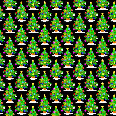 Click to get the codes for this image. Christmas Trees On Black Background Tiled, Christmas Background Wallpaper Image or texture free for any profile, webpage, phone, or desktop