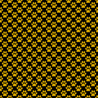 Click to get the codes for this image. Gold Seamless Paw Prints With Black Background Wallpaper, Paw Prints, Gold Background Wallpaper Image or texture free for any profile, webpage, phone, or desktop