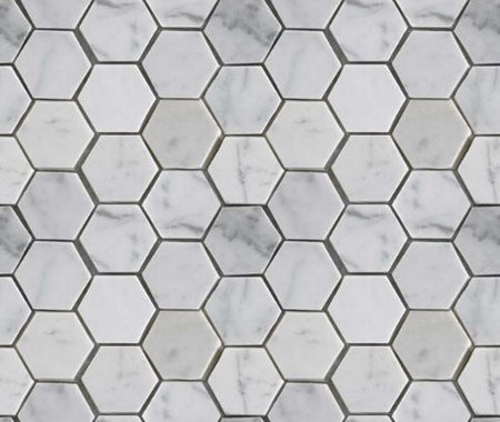 Click to get the codes for this image. Gray Hexagon Tile Background Seamless, Tile, Gray Background Wallpaper Image or texture free for any profile, webpage, phone, or desktop