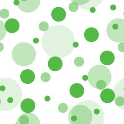 Click to get the codes for this image. Green Random Circle Dots Seamless Background, Circles, Polka Dots, Green Background Wallpaper Image or texture free for any profile, webpage, phone, or desktop