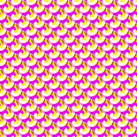 Click to get the codes for this image. Hot Pink And Yellow Spirals Pattern, Spirals Background Wallpaper Image or texture free for any profile, webpage, phone, or desktop