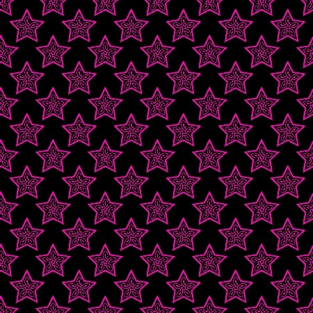 Click to get the codes for this image. Hot Pink Stars On Black, Pink, Stars Background Wallpaper Image or texture free for any profile, webpage, phone, or desktop