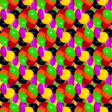 Click to get the codes for this image. Jelly Beans Seamless, Candy, Rainbow Background Wallpaper Image or texture free for any profile, webpage, phone, or desktop