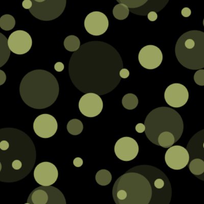 Click to get the codes for this image. Khaki On Black Random Circle Dots Seamless Background, Circles, Polka Dots, Green Background Wallpaper Image or texture free for any profile, webpage, phone, or desktop