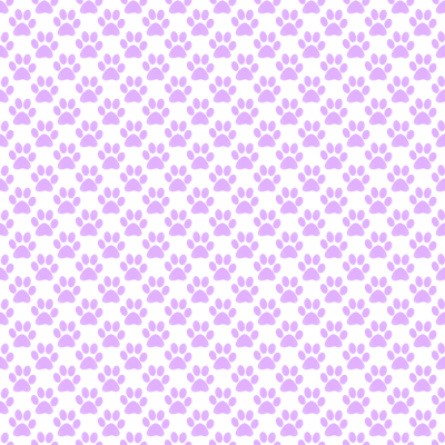 Click to get the codes for this image. Lavender Pawprints On White Background, Paw Prints, Purple Background Wallpaper Image or texture free for any profile, webpage, phone, or desktop