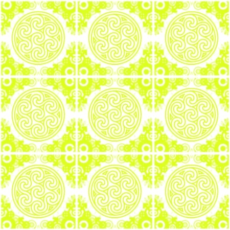Click to get the codes for this image. Lime Bright Green Ornate Circles And Squares On White, Green, Ornate, Circles Background Wallpaper Image or texture free for any profile, webpage, phone, or desktop