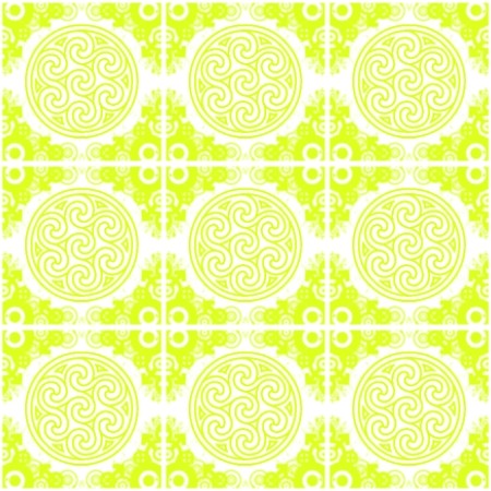 Click to get the codes for this image. Lime Bright Green Ornate Circles And Squares On White, Green, Ornate, Circles Background Wallpaper Image or texture free for any profile, webpage, phone, or desktop