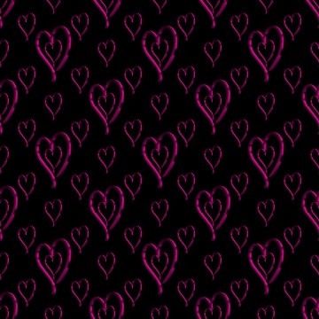 Click to get the codes for this image. Metallic Pink Hearts Wallpaper On Black Background, Hearts, Metallic, Pink Background Wallpaper Image or texture free for any profile, webpage, phone, or desktop