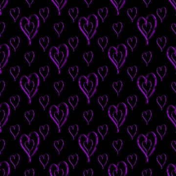 Click to get the codes for this image. Metallic Purple Hearts Wallpaper On Black Background, Hearts, Metallic, Purple Background Wallpaper Image or texture free for any profile, webpage, phone, or desktop