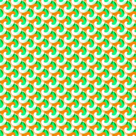 Click to get the codes for this image. Orange And Green Spirals Pattern, Spirals Background Wallpaper Image or texture free for any profile, webpage, phone, or desktop
