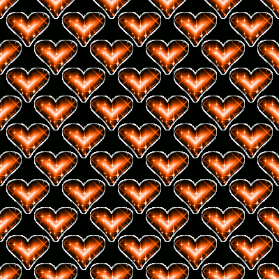 Click to get the codes for this image. Orange Glitter Hearts Seamless Background, Glitter, Hearts, Orange Background Wallpaper Image or texture free for any profile, webpage, phone, or desktop