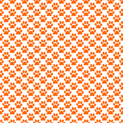 Click to get the codes for this image. Orange Pawprints On White Background, Paw Prints, Orange Background Wallpaper Image or texture free for any profile, webpage, phone, or desktop
