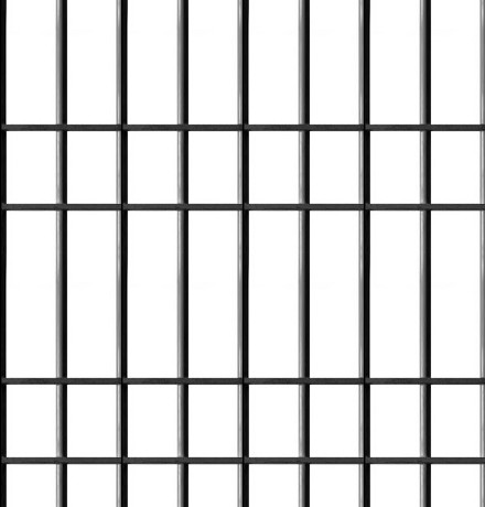 Click to get the codes for this image. Prison Bars Seamless Pattern, Fences and Bars, Black and White Background Wallpaper Image or texture free for any profile, webpage, phone, or desktop