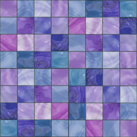 Click to get the codes for this image. Purple Blue Glass Tile Background Seamless, Tile, Blue, Purple Background Wallpaper Image or texture free for any profile, webpage, phone, or desktop