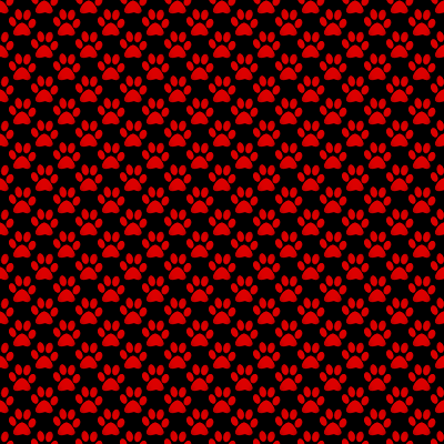 Click to get the codes for this image. Red Seamless Paw Prints With Black Background Wallpaper, Paw Prints, Red Background Wallpaper Image or texture free for any profile, webpage, phone, or desktop