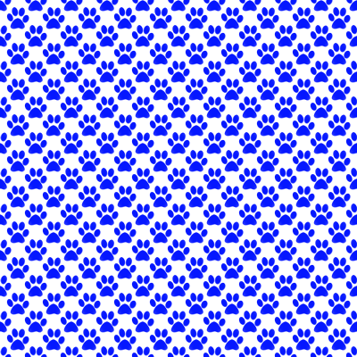 Click to get the codes for this image. Royal Blue Pawprints On White Background, Paw Prints, Blue Background Wallpaper Image or texture free for any profile, webpage, phone, or desktop