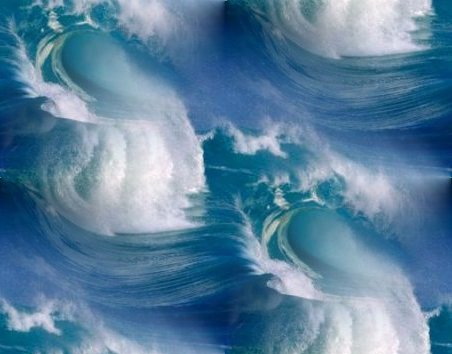 Click to get the codes for this image. Seamless Waves, Blue, Ocean Background Wallpaper Image or texture free for any profile, webpage, phone, or desktop