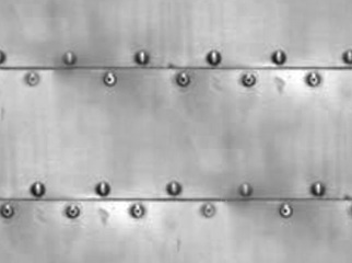 Click to get the codes for this image. Sheet Metal With Bolts Background Seamless, Metallic, Gray, Silver Background Wallpaper Image or texture free for any profile, webpage, phone, or desktop