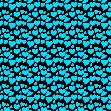 Click to get the codes for this image. Sky Blue Hearts On Black, Blue, Hearts Background Wallpaper Image or texture free for any profile, webpage, phone, or desktop