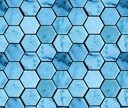 Click to get the codes for this image. Sky Blue Hexagon Tile Background Seamless, Tile, Blue Background Wallpaper Image or texture free for any profile, webpage, phone, or desktop