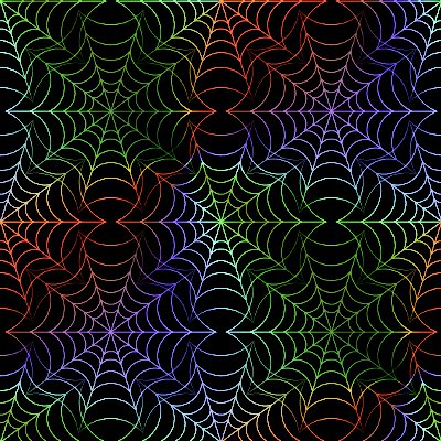 Click to get the codes for this image. Spiderweb Seamless Background Texture Multi-Colored, Bugs  Insects, Rainbow Background Wallpaper Image or texture free for any profile, webpage, phone, or desktop