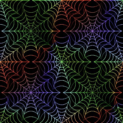 Click to get the codes for this image. Spiderweb Seamless Background Texture Multi-Colored, Bugs  Insects, Rainbow Background Wallpaper Image or texture free for any profile, webpage, phone, or desktop